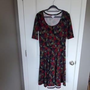 Nicole dress multi colored